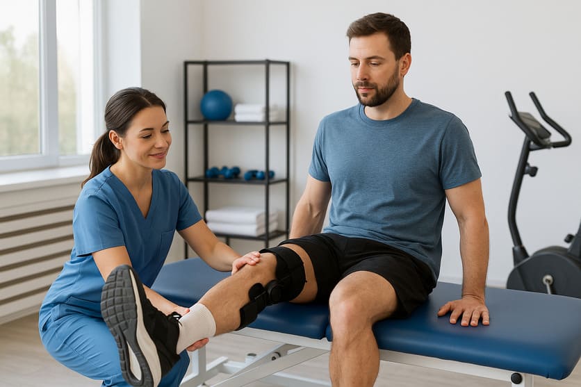 recupero dopo operazione al menisco